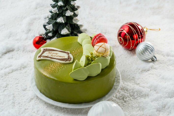 【2026年クリスマスケーキ】京はやしや、抹茶好きのための「抹茶ノエル」予約受付中。晴海直売所には新作「ほうじ茶とキャラメルのブッシュドノエル」も登場