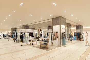 【阪急うめだ本店】6階「プレミアム」ワールドが装いを新たに7階でリニューアル。新たに5ブランドを加え、34ブランドが10月29日(水)にオープン