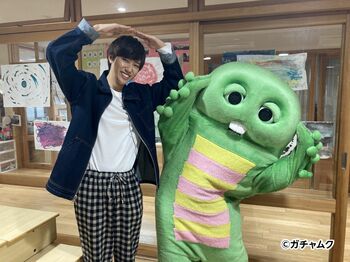 阿部亮平 SDGs第11弾は保育園のSDGsを取材！ガチャピンとスタジオ生報告