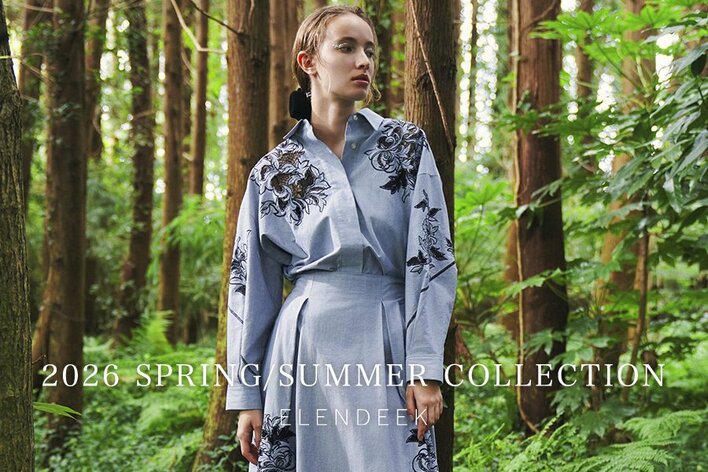 「ELENDEEK(エレンディーク)」2026SPRING/SUMMERアイテムを11月28日(金)にWEB先行予約開始