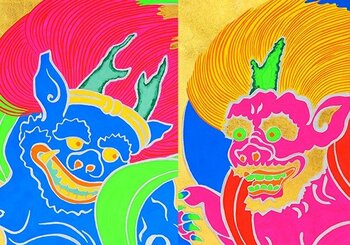 日本の古典絵画に現代的な要素を加えた「ニッポン画」を描くアーティスト山本太郎展 NIPPON POP を、銀座・Artglorieux GALLERY OF TOKYOにて開催