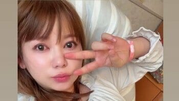「いよいよだー！」双子妊娠中の中川翔子 入院中のベッドでの自撮りショット披露！「ふたりで5キロ近くまで･･･」現在の体重も明かす