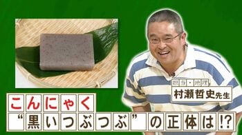 こんにゃくの黒いつぶつぶの正体は？『ネプリーグ』で放送の＜豆知識＞