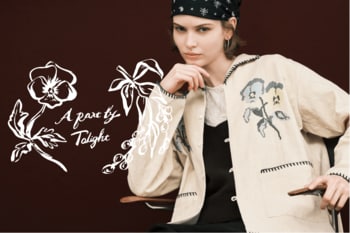 20周年を迎えたA part by がハンドドローイング「TOLIGHT」と初のコラボレーションアイテムを発売！ウィメンズの枠を飛び出しユニセックスやキッズなど幅広いアイテムをラインアップ