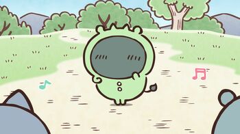 アニメ『ちいかわ』　第145話「パジャマパーティーズ②」