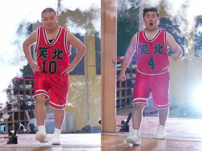 桜木松道（松尾駿）＆ゴリ部（岡部大）がバスケ強豪校を相手に大奮闘！