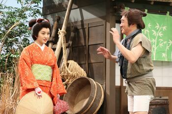 百田夏菜子らが“ずぶぬれ”水落ちコントに挑戦！『ドリフに大挑戦スペシャル』