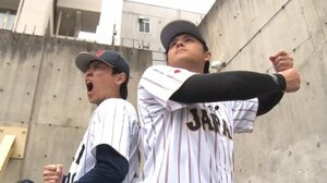 【熱気】道頓堀に“大谷選手”と“山本投手”現る！？WBCフィーバーに沸く大阪　“そっくりさん”に人だかり…スポーツ用品店にも開店前から行列