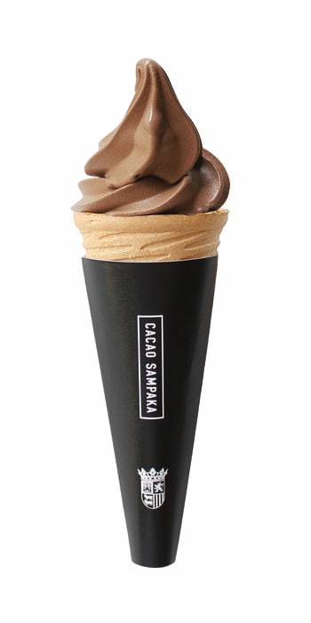 スペイン王室御用達ブランド【カカオサンパカ】／こだわりのカカオソフトクリームが、上質かつ身近な価格に！