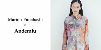 【Andemiu×Marino Funahashi】描き下ろしアートを纏う大人のためのワンピース＆スカートを9月18日（金）より先行予約開始！