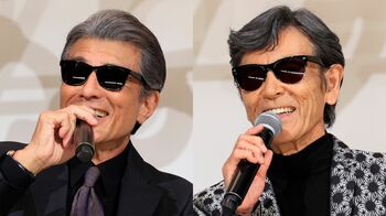 舘ひろし 38年前は台本を読まず、すぐに犯人を撃っちゃった！？盟友・柴田恭兵が『あぶ刑事』大ヒット会見で明かす