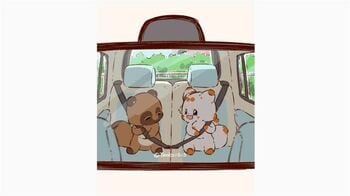 てnことぽnきちの動きがシンクロ！？仲良く楽しいドライブ旅へ『二尾の小狐てnこ』動画公開