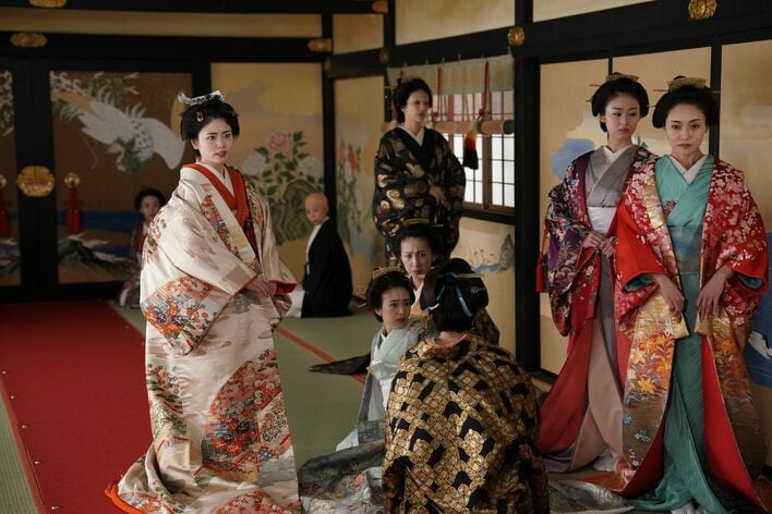 子ができず悩む倫子（小芝風花）！側室・お知保（森川葵）の子は“竹