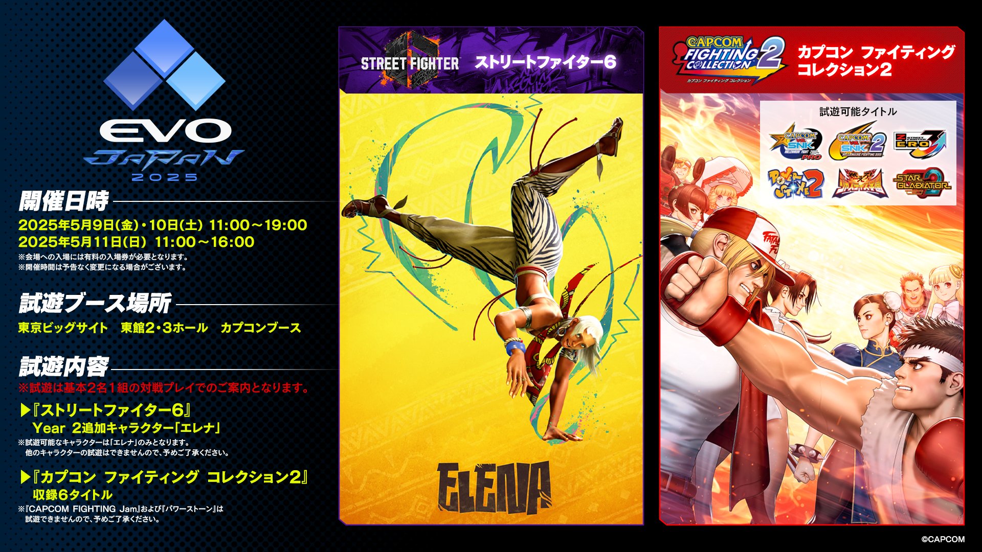 CAPCOM ファイティング コレクション 復刻ポスター 10枚セット