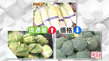 高値の野菜が安い！？暖冬で野菜が巨大化&値下げ