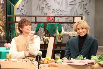 バラエティ初共演の三宅健、北山宏光が「ニュアンスだけで頼みたい ふわふわ料理店」に来店！