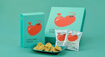 昨年話題となった「TOKYOラブ」な海老チップス、ご声援に応えて大丸東京店に再登場！