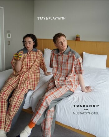 TUCKSHOP(R)︎ × MUSTARD(TM)HOTEL SHIMOKITAZAWAコラボレーションプロジェクト「STAY & PLAY WITH」2026年4月16日（木）スタート