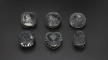 【透明すぎるスイーツ】シルクロード伝来のガラス文化を原点に、6つの空想正倉院宝物菓を再構築した〈玲瓏〉を発売