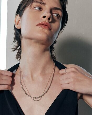 【LAH】艶やかですっきりとした表情が魅力、ボールチェーンのディテールを活かした新作ジュエリーが登場