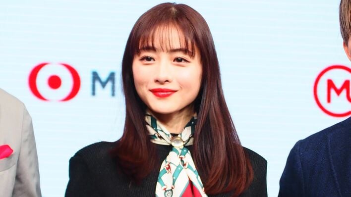 【写真】石原さとみが木村拓哉＆水上恒司と笑顔全開で登場したCM発表会