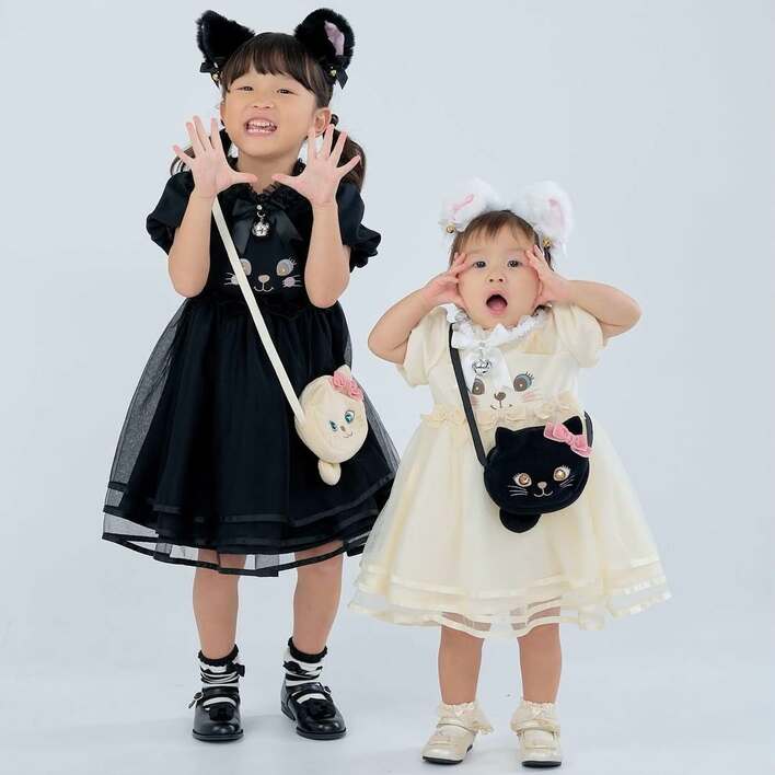 猫シスターズ」ののちゃん ハロウィン仮装ショット披露！無邪気さ