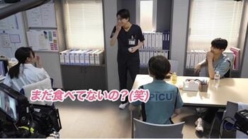 『PICU 小児集中治療室』未公開シーン！武四郎（吉沢亮）の一言から悠太（高杉真宙）があたふた