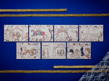 英国ロンドンの大英博物館で開催される展覧会「バイユーのタペストリー」の展示作品をモチーフにした「PENON タッチミー！ウッドポストカード」を限定発売