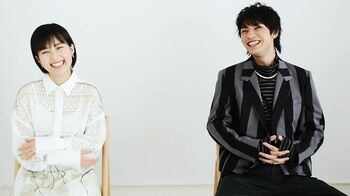 井頭愛海「関西弁をめっちゃ使ってくる」板垣瑞生と2ショットインタビューで息ピッタリ！