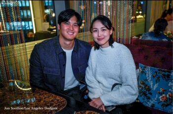 大谷翔平選手と妻・真美子さんが夕食会で肩を寄せ合いはにかむ新たな2S公開　大谷のエスコートでオーナーらに妻を紹介