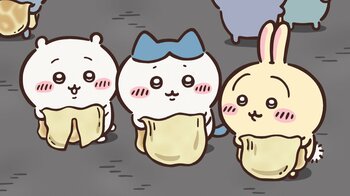 アニメ『ちいかわ』　第259話「生地／ギョニソ」