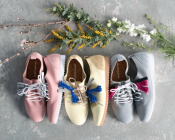 【期間限定】春色×選べるダブルタッセル。SWAAN4RLBERGが受注生産モデル「Lace Up Shoes / Off-piste 2026 Spring」を発売