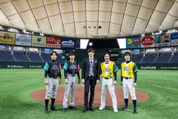 黒羽麻璃央の呼びかけで、城田優、山崎育三郎、尾上松也ら人気俳優が球宴を開催！「僕たちの夢が叶う瞬間」