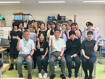 地元の専門学校学校生が「訪問看護の現場の想い」をロゴマークにデザインする