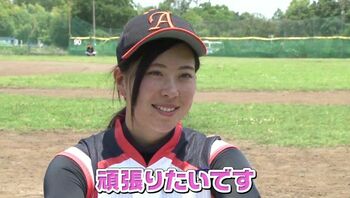 女子プロ野球普及のためにSNSに自撮りもあげる――美しすぎる外野手・みなみ