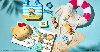 【one’sterrace】「サンリオキャラクターズ」グッズが大集合！店頭イベントを7月15日（水）より開催！
