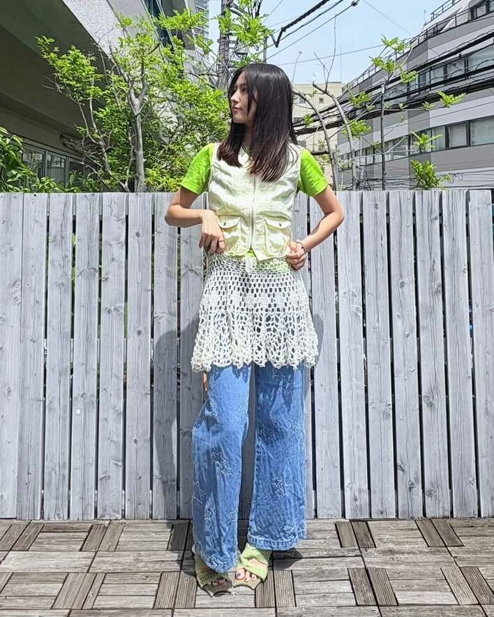 恒松祐里 手編みのひらひらスカート披露で「センスいい！」と反響