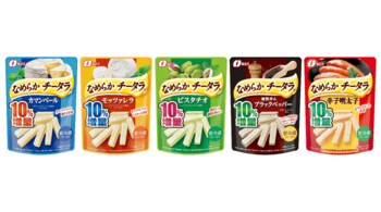 日頃のご愛顧に感謝を込めて、期間限定で10％増量いたします！「なめらか チータラ(R)」シリーズ　10％増量　【要冷蔵】
