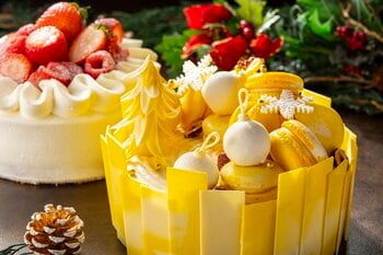 【プルマン東京田町】クリスマスケーキ2026 黄金に輝く“森”を表現した新作「ラ フォレ ドール」が登場