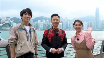 旅行通の古市憲寿と海外ロケ初心者･小室瑛莉子アナが行く「香港開運スポット探検」No.1風水師から言われた言葉は