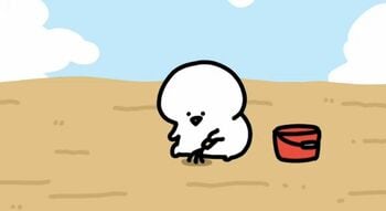 夏だ！海だ！潮干狩りだ！　お文具さんが仲間たちと貝を大量GET！？「潮干狩りで一攫千金を狙う」公開