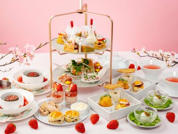 【コートヤード・バイ・マリオット福井】春苺と旬の食材が奏でる、季節を味わうアフタヌーンティー　苺のアフタヌーンティーの第2弾「スプリングストロベリーアフタヌーンティー」が季節限定で登場