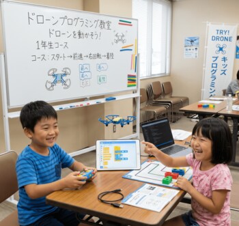 【荒川区 ドローンスクール 口コミ評価No.1】"毎週通える"子ども専用ドローン教室が新規開校｜小学生～中3対象・第一期生の募集を開始（2026年10月開講）