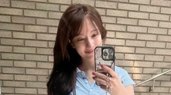 谷まりあ ミニスカウェア姿でナイススイング！揺れるポニーテールまで美しいゴルフ練習風景を披露！「一緒に頑張りましょう～♡」