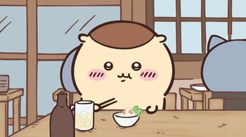 アニメ『ちいかわ』　第243話「ホッピー／お酒の資格」