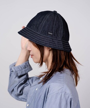 日本製帽子ブランド『CAMURI』、初のデニム素材を採用した「メトロハット」を発売。