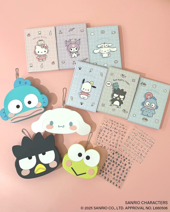 “ゆるっと”描かれたハローキティたち！冬色くすみカラーのサンリオグッズ新作アイテムにきゅん