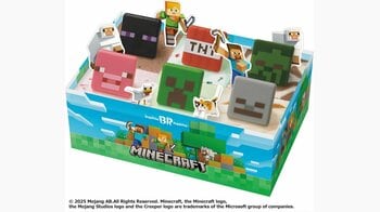 マイクラがサーティワンに初登場！食べ終わった後に楽しい仕掛けも♪ 人気キャラクター勢ぞろい 6フレーバーの“アイスクリームケーキ”発売