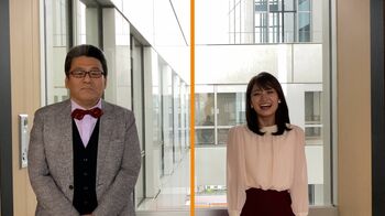 フジ軽部真一アナ、なにわ男子直伝の「にゃ～」で華麗なる“前屈”を披露