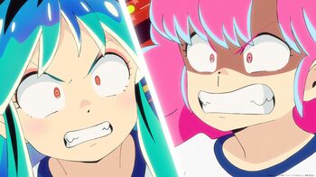 ラン（cv.花澤香菜）がラム（cv.上坂すみれ）に復讐！？『うる星やつら』第8話